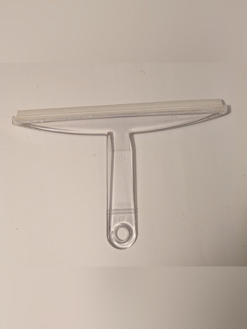 Squeegee Clear Plastic Squeegee for Cleanup 12 length 8 width